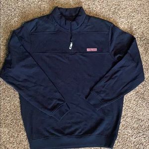 Navy Blue Vineyard vines pullover - EUC